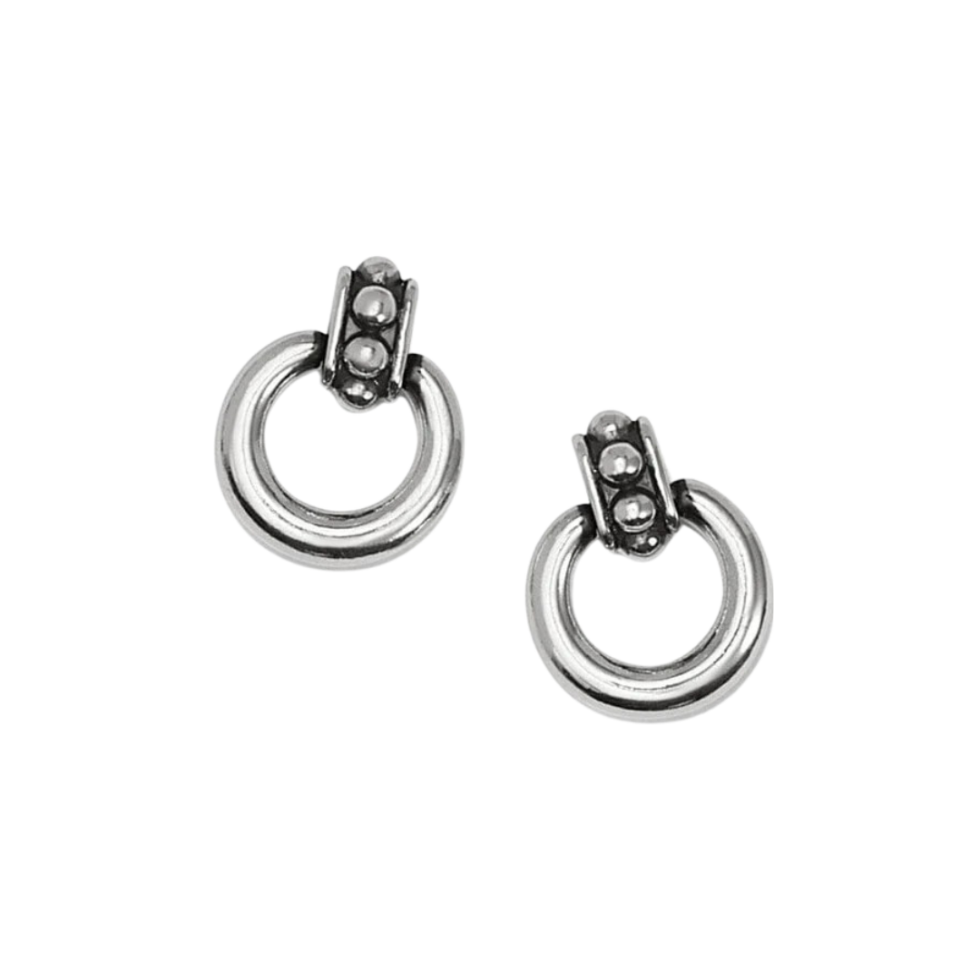 Brighton Women's Pretty Tough Stud Petite Post Drop Silver Earrings