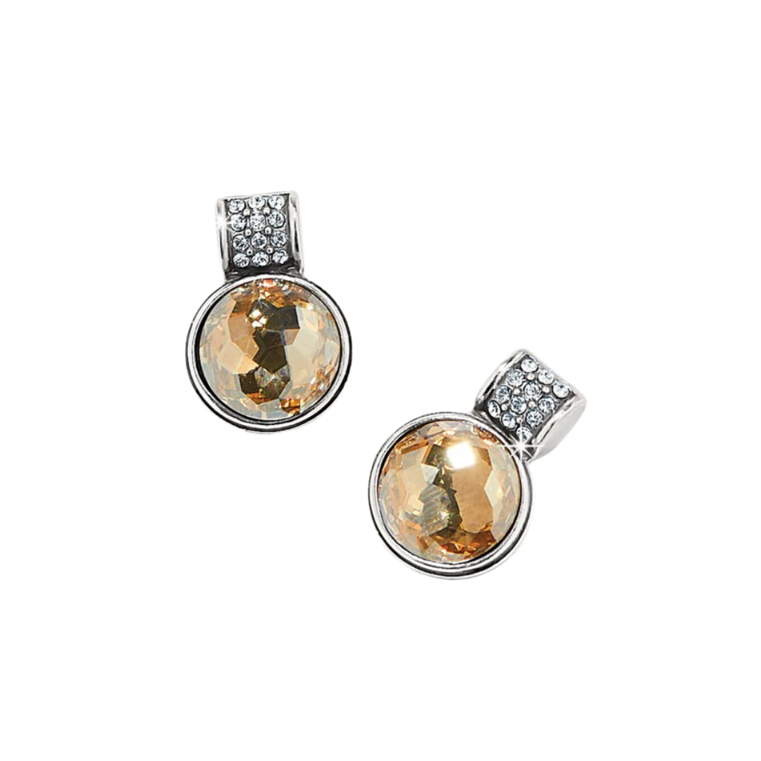 Brighton Women's Meridian Aurora Petite Post Silver Gold Earrings