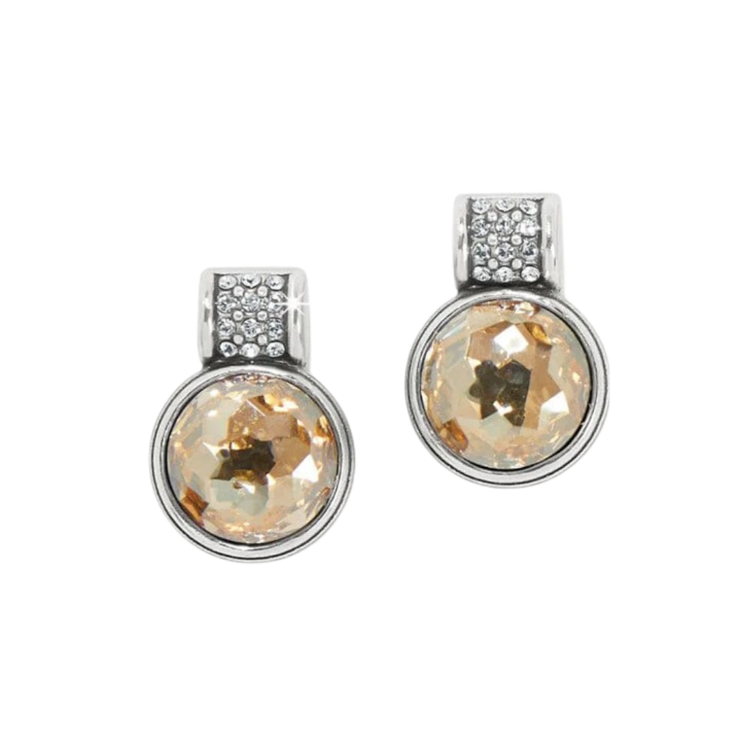 Brighton Women's Meridian Aurora Petite Post Silver Gold Earrings