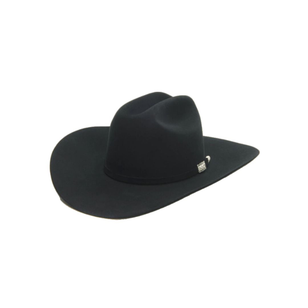 Stetson Men's 500x El Amo Fur Felt Black Hat