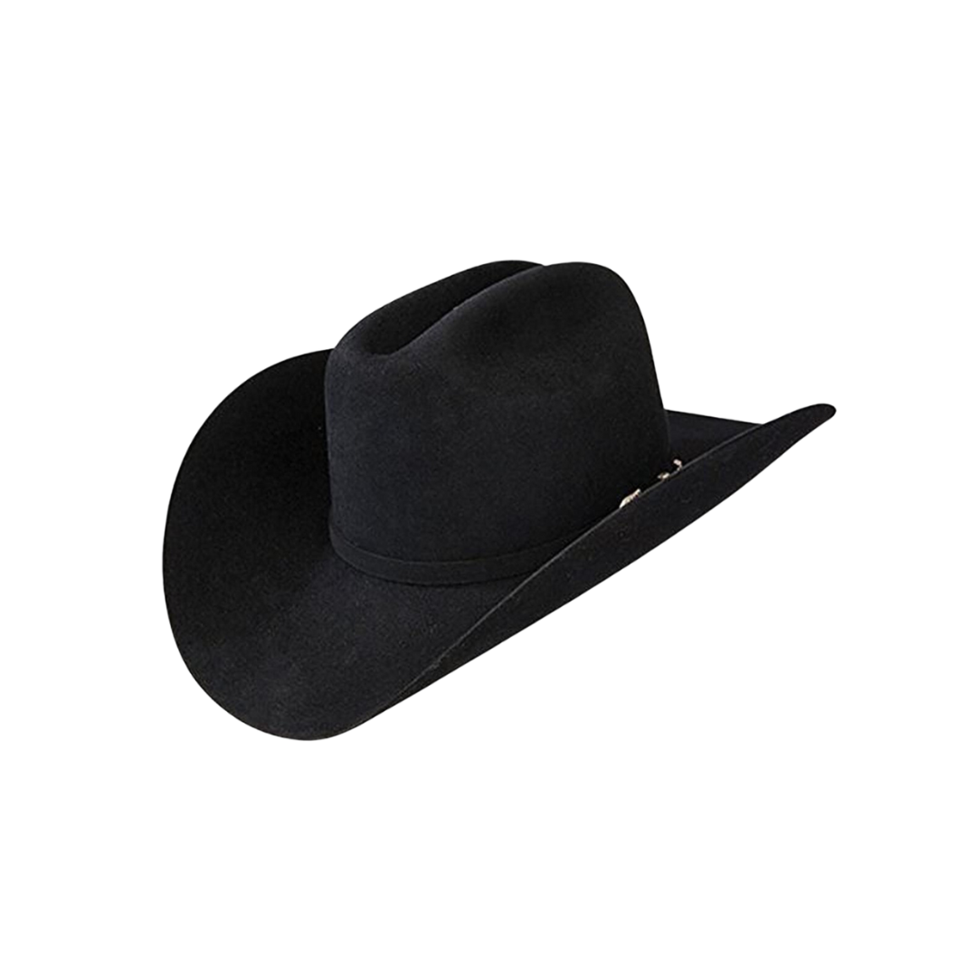 Stetson Men's 30x El Patron Fur Felt Black Hat