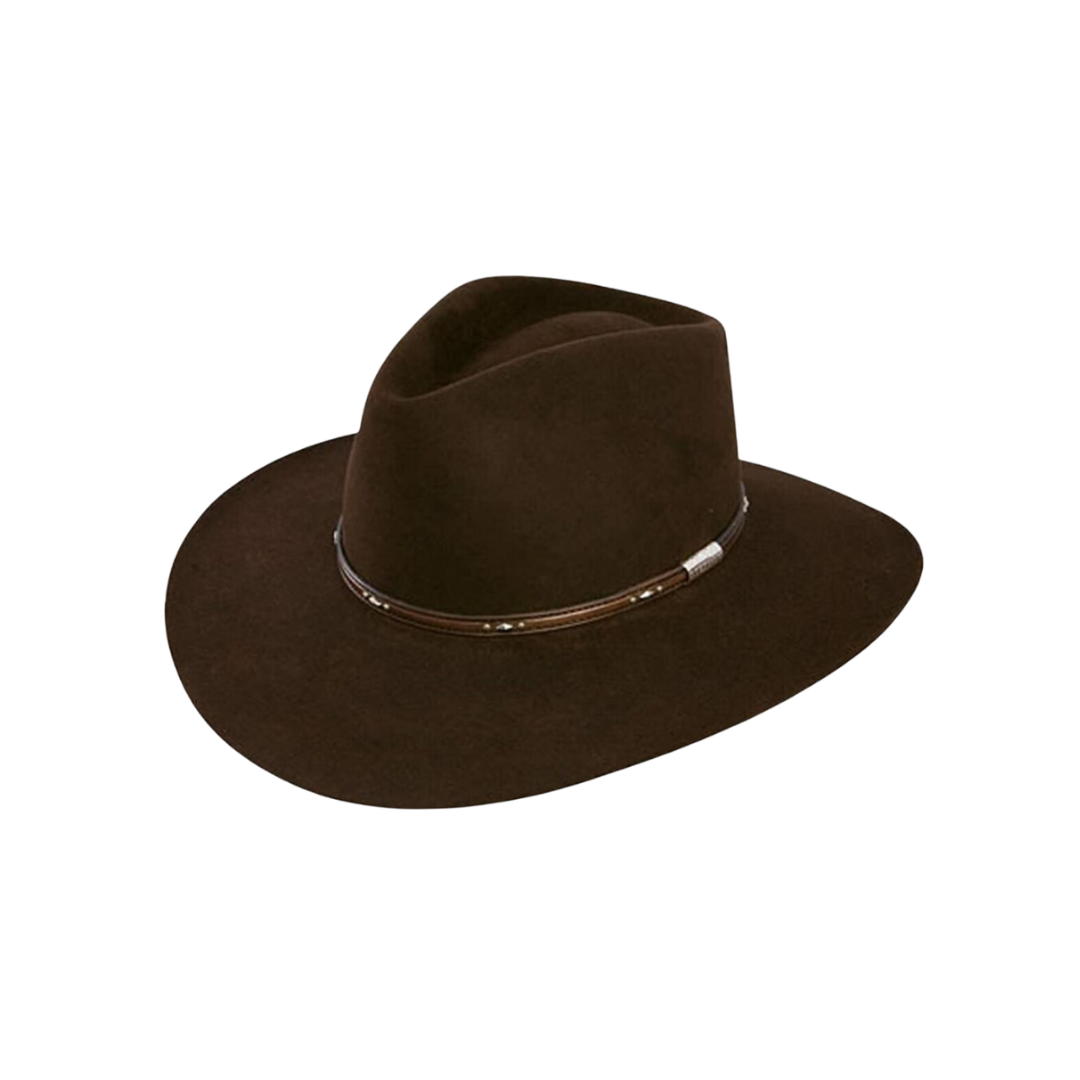 Stetson Men's 5x Pawn Chocolate Fur Felt Brown Hat