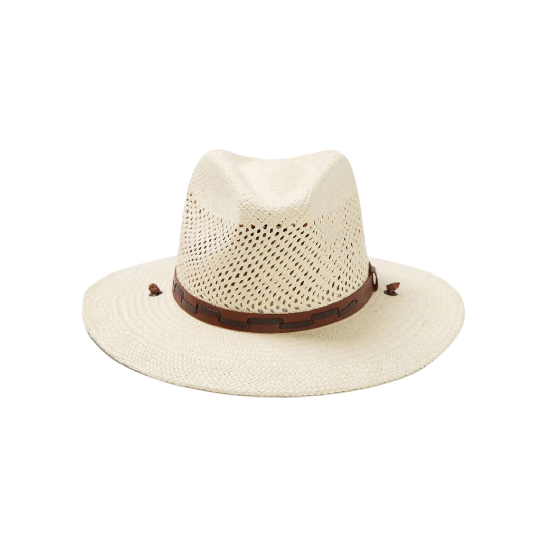 Discover the Style of Stetson Men's Airway Straw Dress White Hat