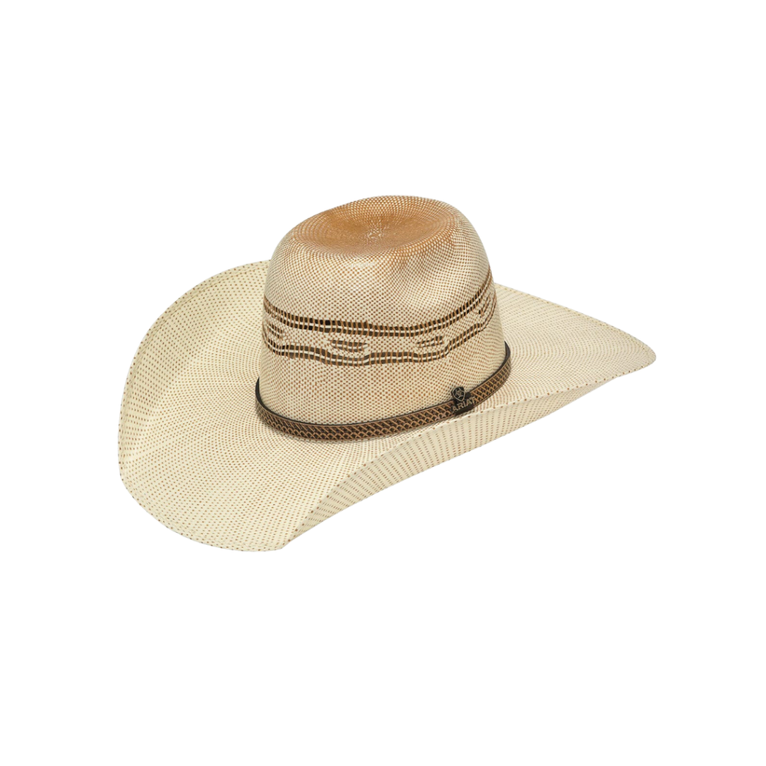 Ariat Men's Bangora Straw Cowboy Light Brown Hat