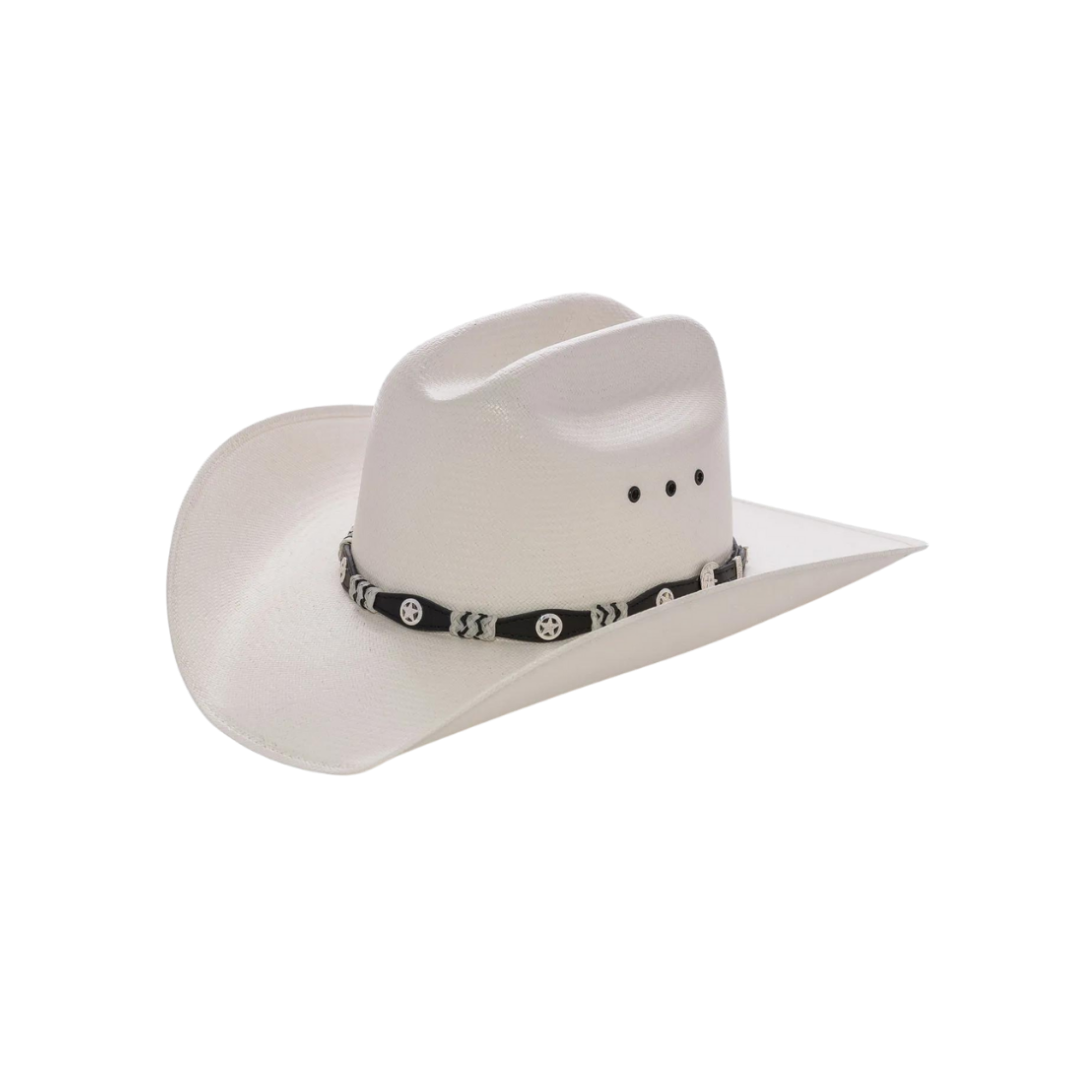 Master Hatters Men's Sergeant 20x Low Cattleman White Hat
