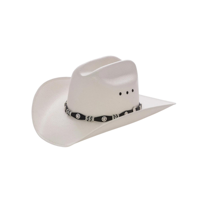 Master Hatters Men's Sergeant 20x Low Cattleman White Hat