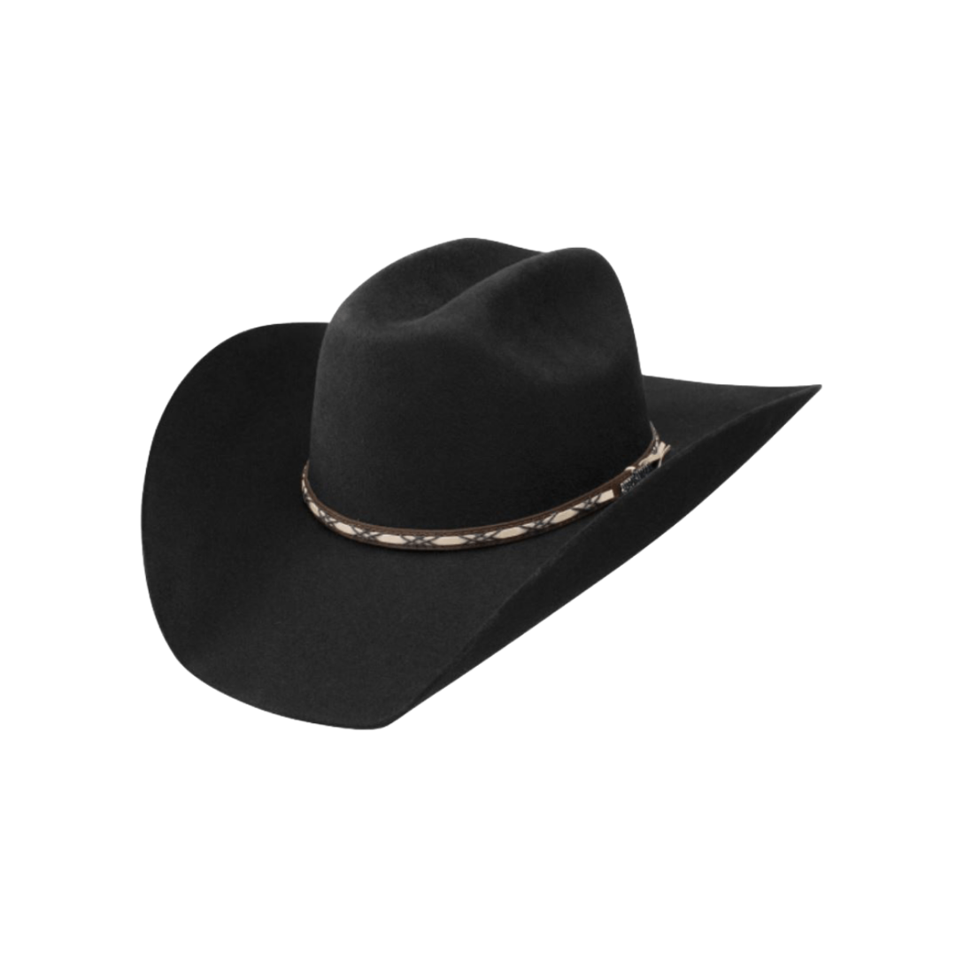 Resistol Men's 4x Amarillo Sky Black Hat