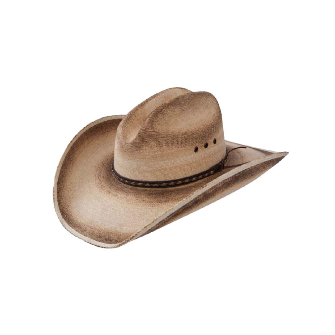 Resistol Men's Georgia Boy Straw Flamed Hat