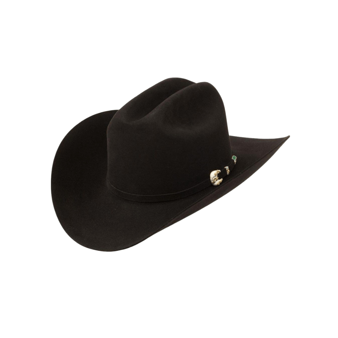 Milano Men's 1000X Imperial Mink Felt Black Hat