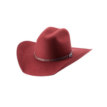 Bullhide Unisex Life Whit You 4X Carmine Hat