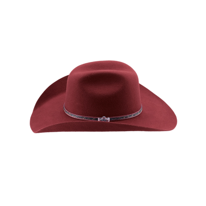 Bullhide Unisex Life Whit You 4X Carmine Hat