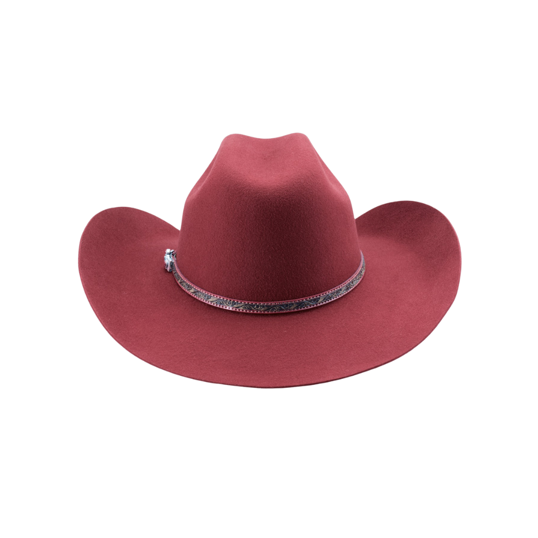 Bullhide Unisex Life Whit You 4X Carmine Hat