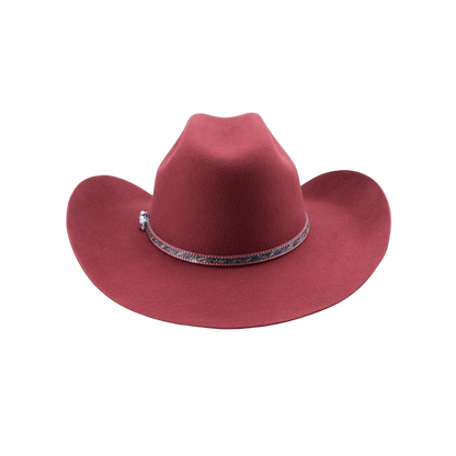 Bullhide Unisex Life Whit You 4X Carmine Hat