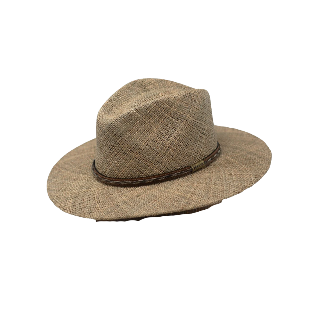 Stetson Men's Dunraven Seagrass Straw Brown Hat