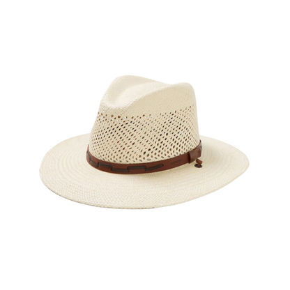 Stetson Men's Airway Straw Dress White Hat