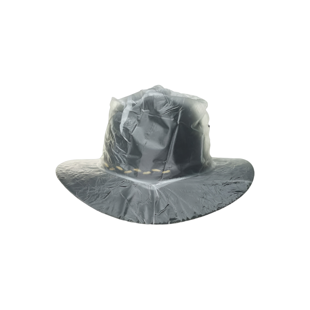 Twister Unisex Clear Vinyl Tall Grey Hat Cover