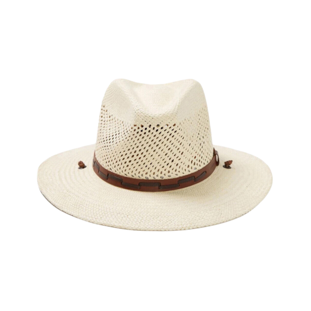 Stetson Men's Airway Straw Dress White Hat