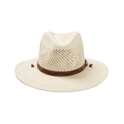 Stetson Men's Airway Straw Dress White Hat