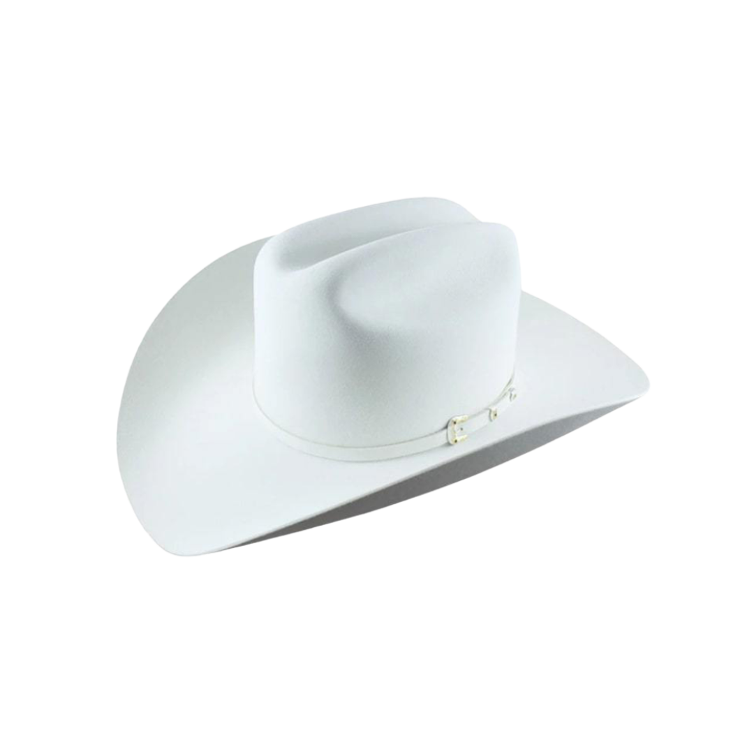 Stetson Unisex 30x El Patron Fur Felt White Hat