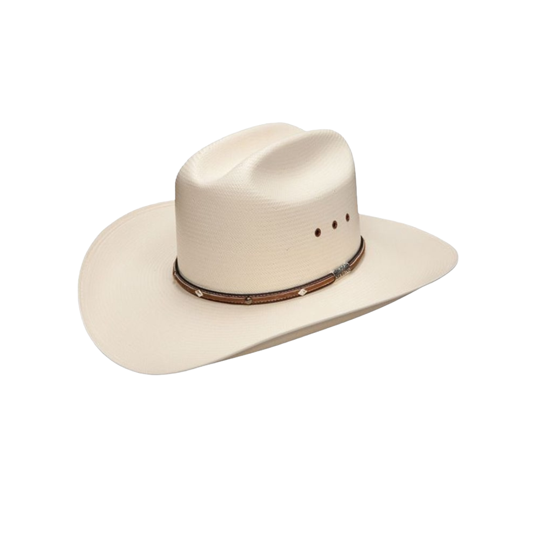 Stetson Men's 10X Angus Straw White Hat