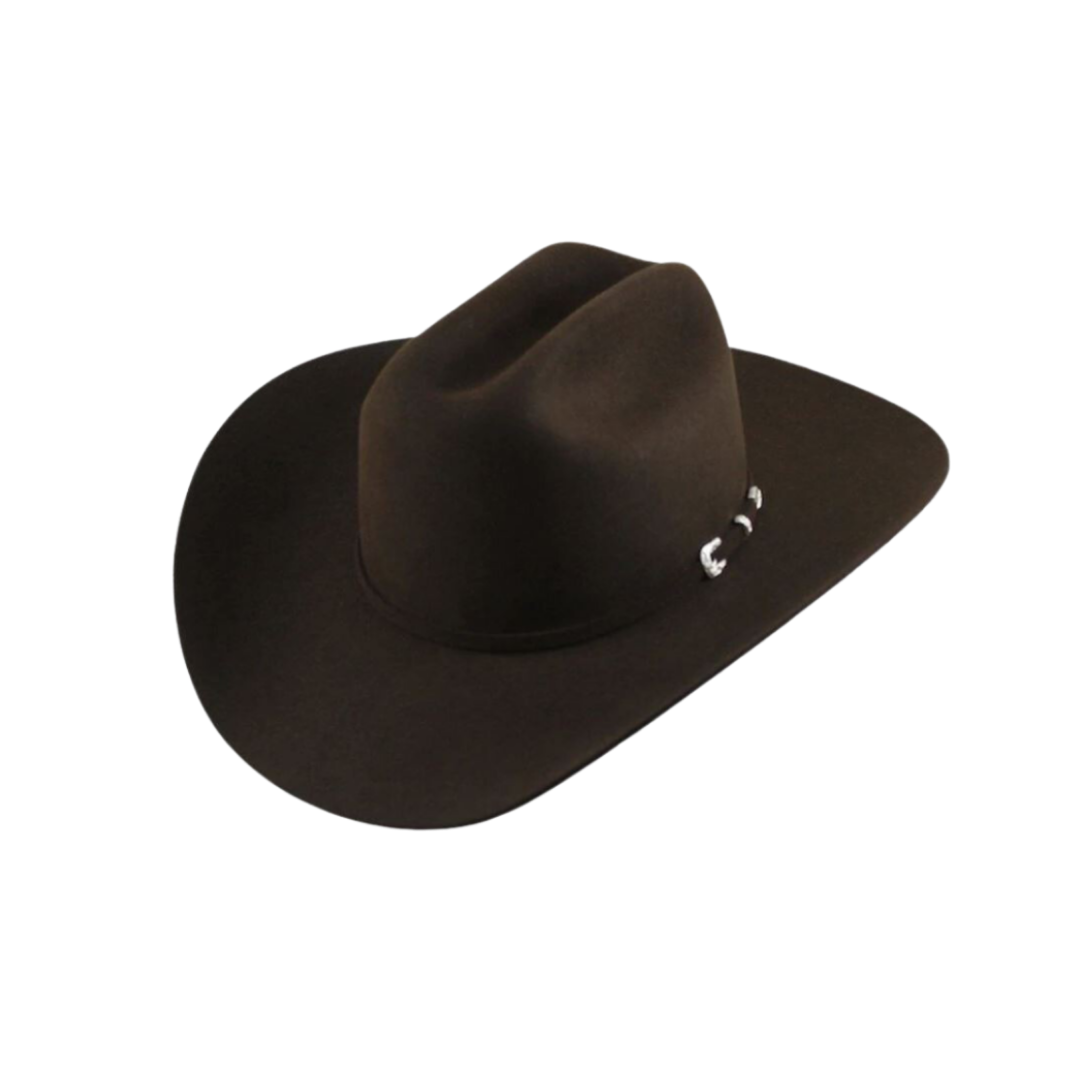 Stetson Men's 5x Lariat Chocolate Fur Felt Brown Hat