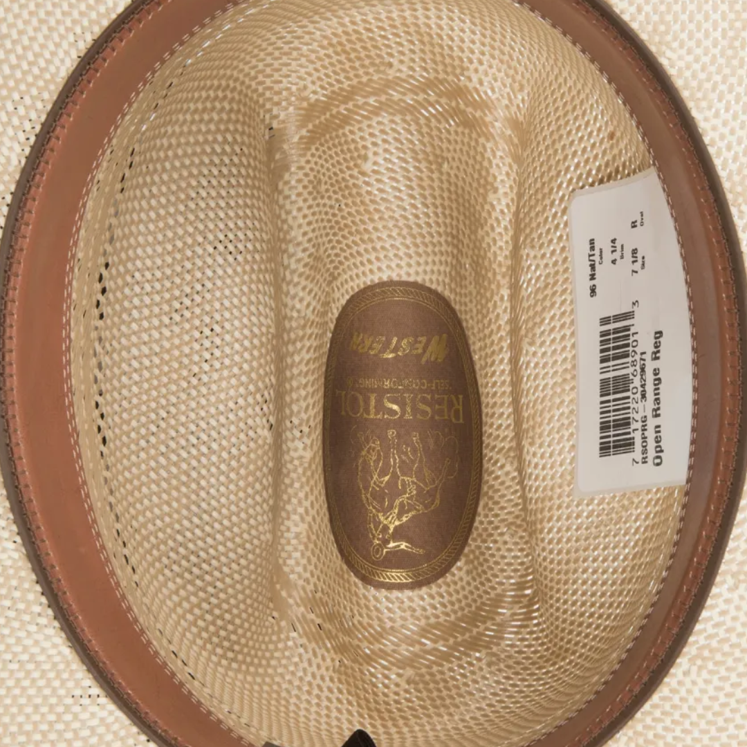 Resistol Men's 50X Vented Cattleman Crown Tan Hat