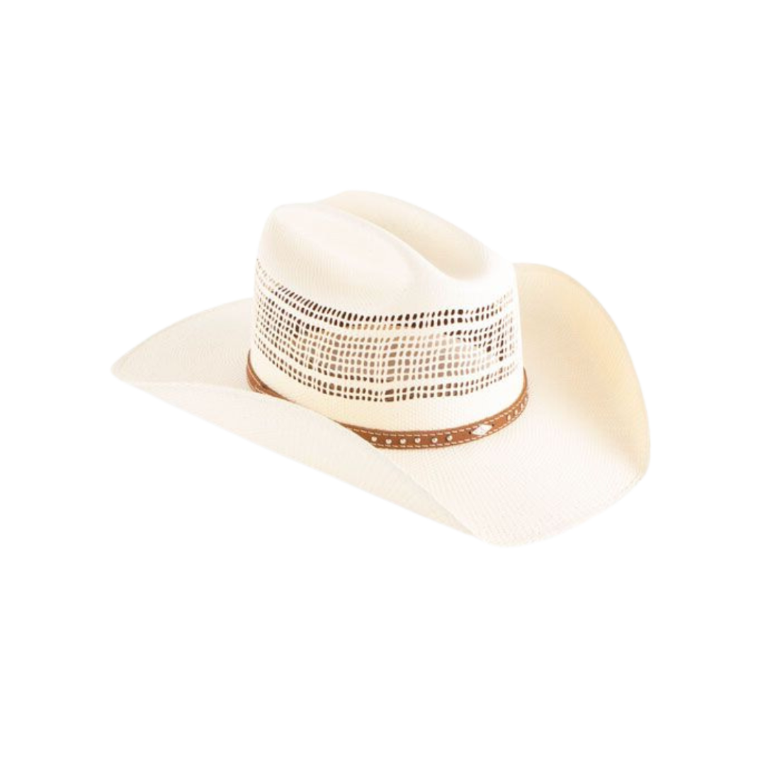 Resistol Men's 7X Travis Straw Light Brown Hat