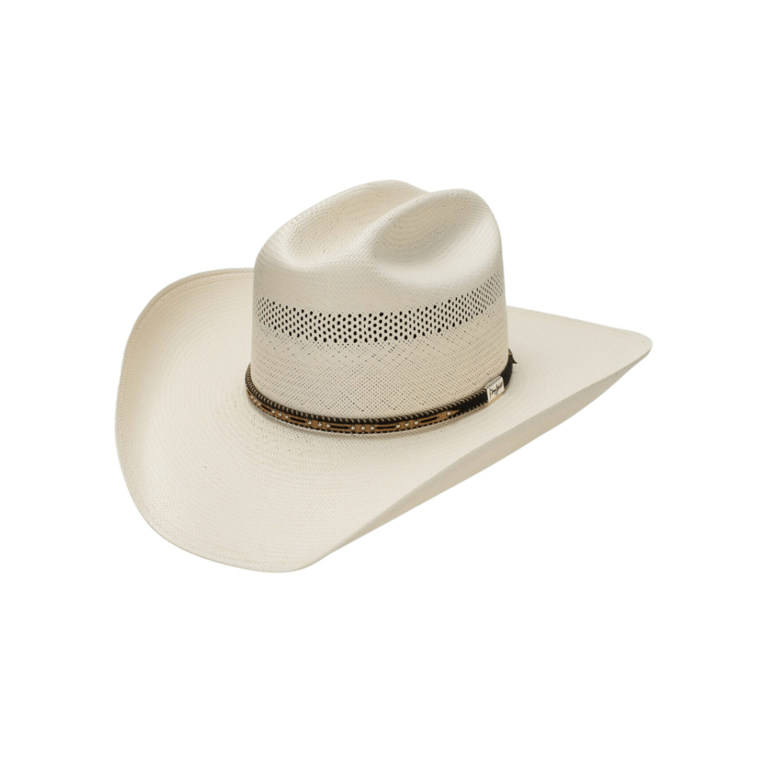 Resistol Men's 10x Saddlebrook Vented Crown White Hat