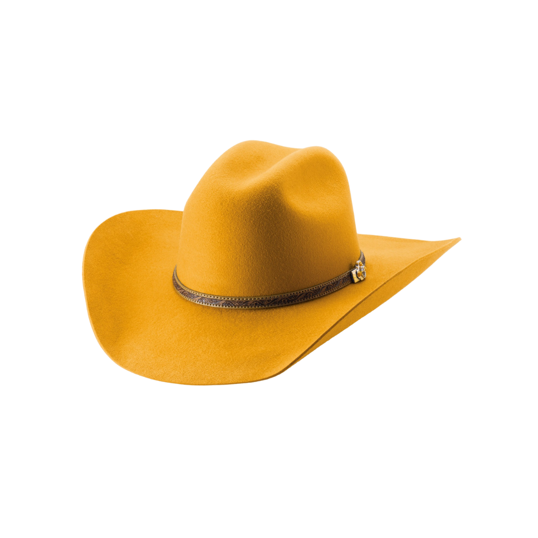 Bullhide Hats Life Whit You 4X Mustard Hat