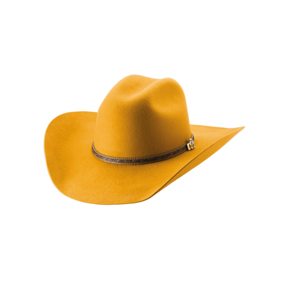 Bullhide Hats Life Whit You 4X Mustard Hat