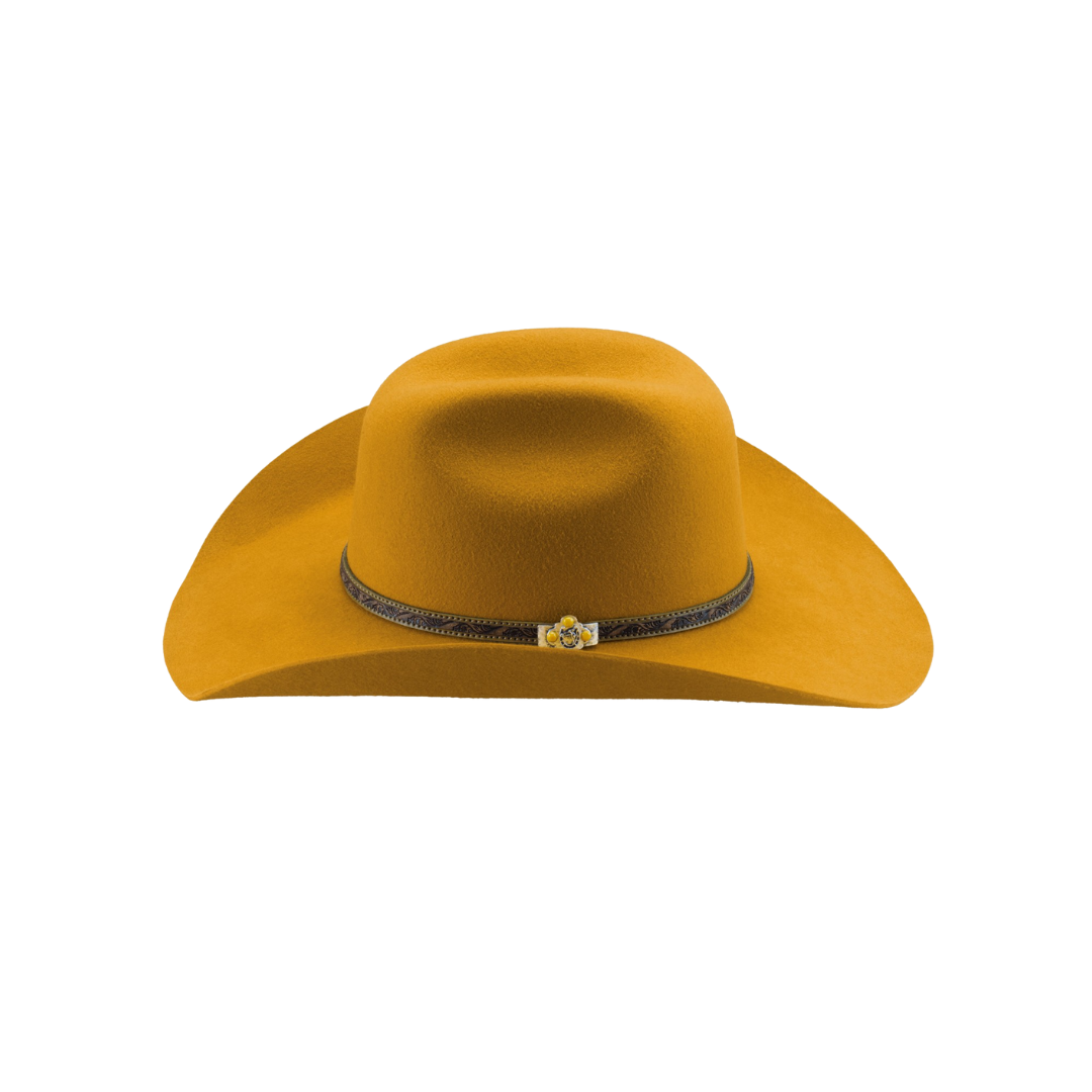 Bullhide Hats Life Whit You 4X Mustard Hat