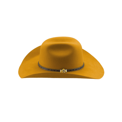 Bullhide Hats Life Whit You 4X Mustard Hat