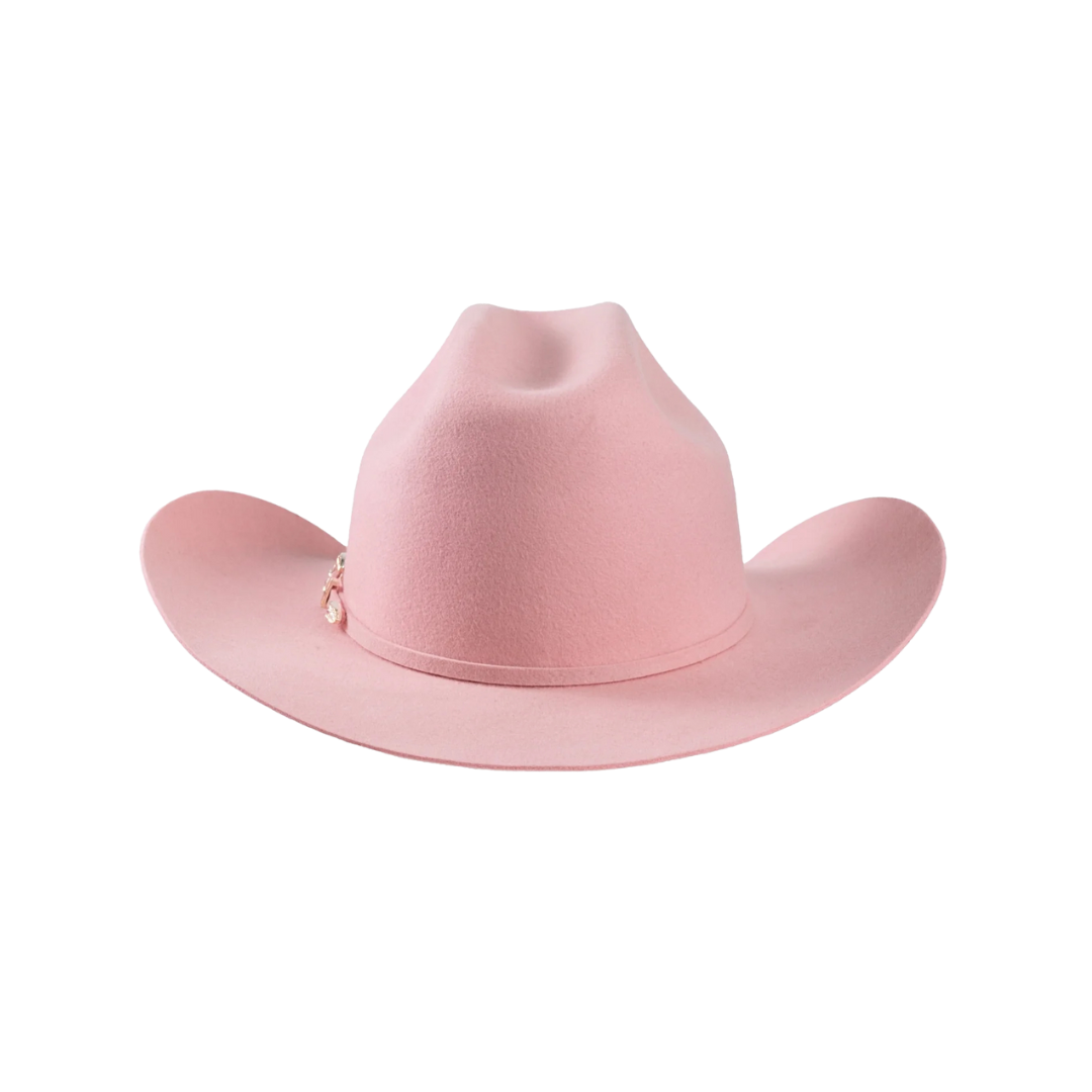 Bullhide Youth Girl's Kingman Jr. Wool Pink Hat