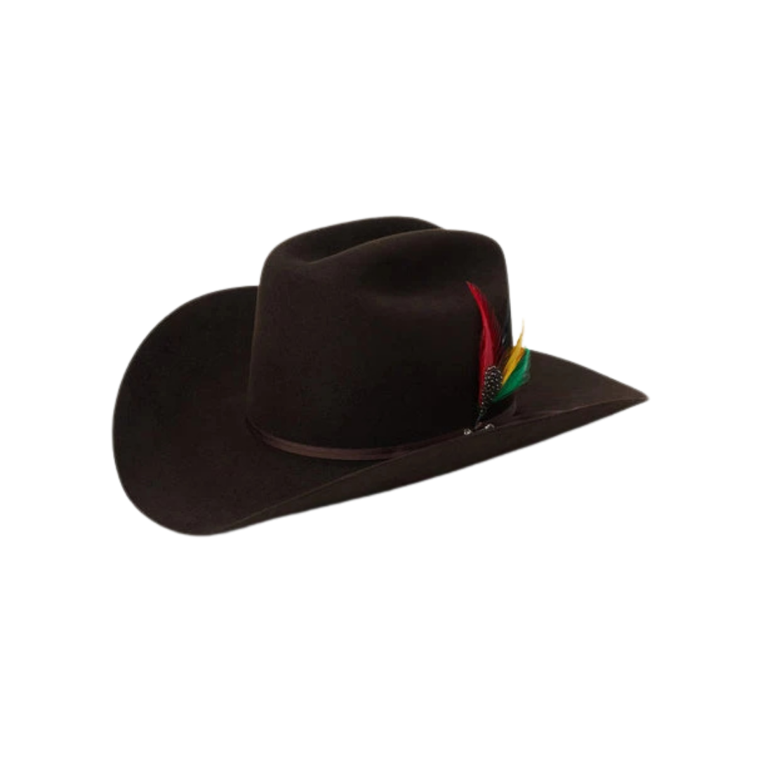 Stetson Men's 4" Rancher 6X Felt Chocolate Hat