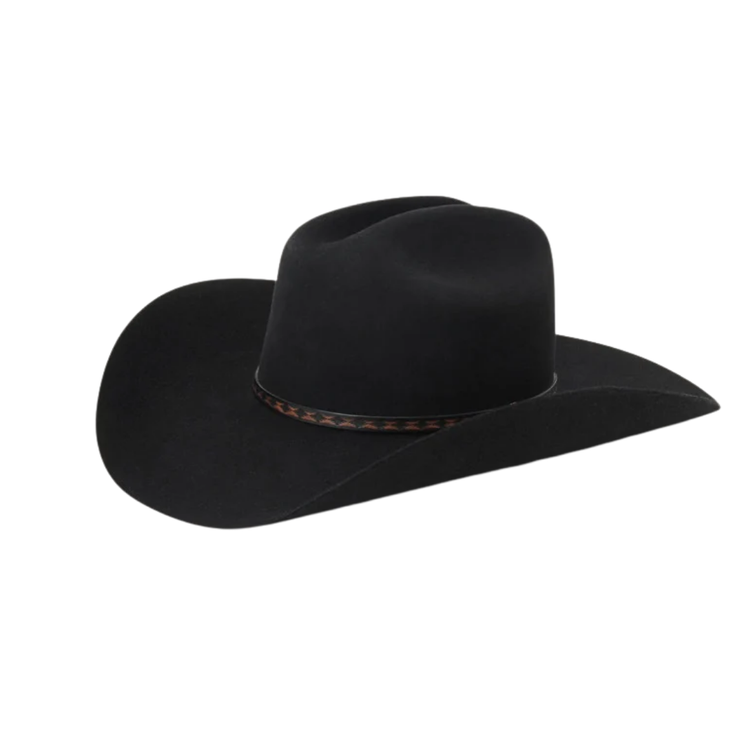 Stetson Men's 5X Medalist Fur Wool Black Hat