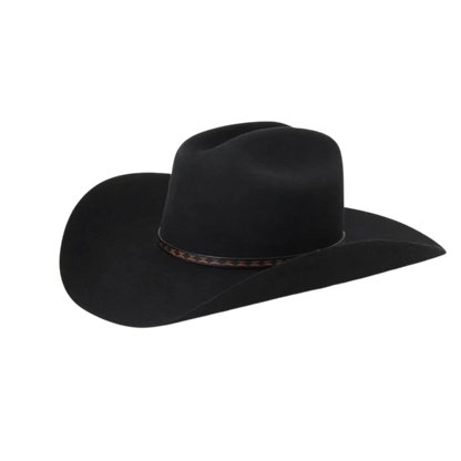 Stetson Men's 5X Medalist Fur Wool Black Hat