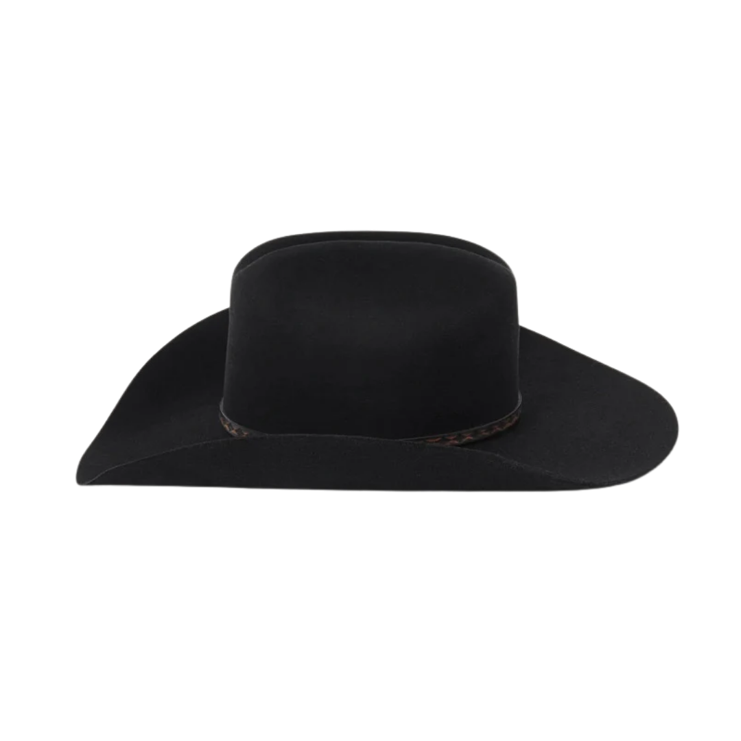 Stetson Men's 5X Medalist Fur Wool Black Hat
