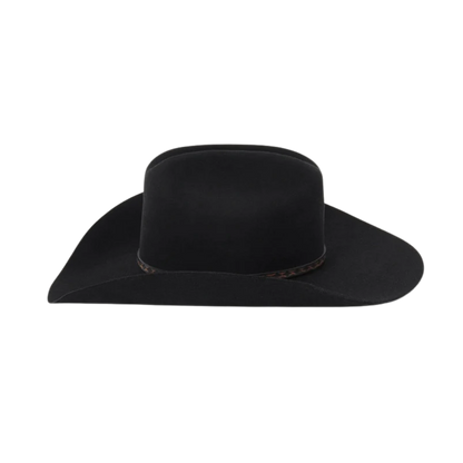 Stetson Men's 5X Medalist Fur Wool Black Hat