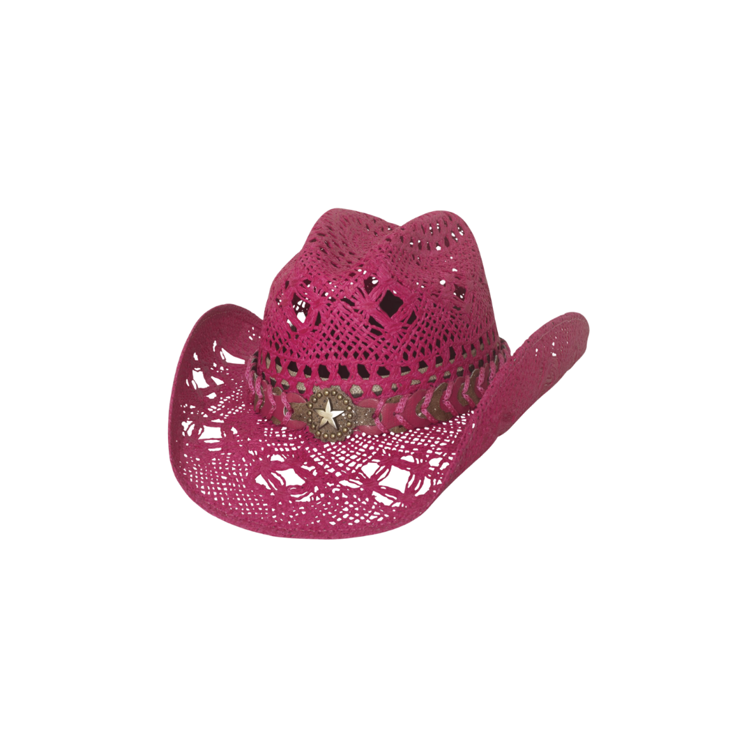 Bullhide Youth Girl's Naughty Fushia Hat