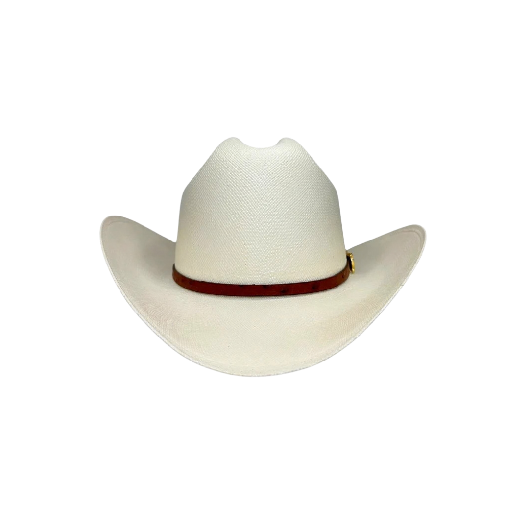 Larry Mahan Men's 30X Corona Straw White Hat