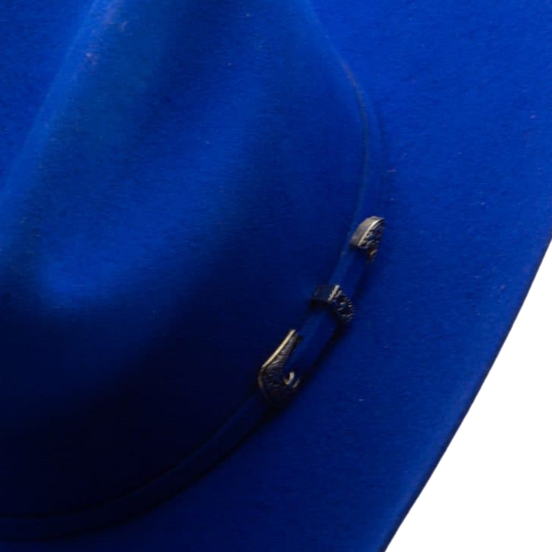 Prohats Men's Texas Blue Open Crown Hat