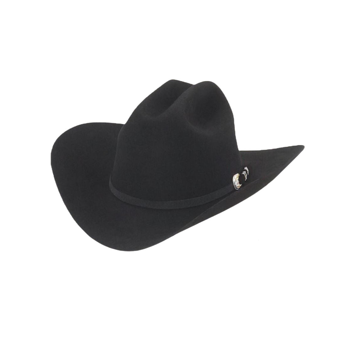 Milano Unisex 500X Superior Western Black Hat