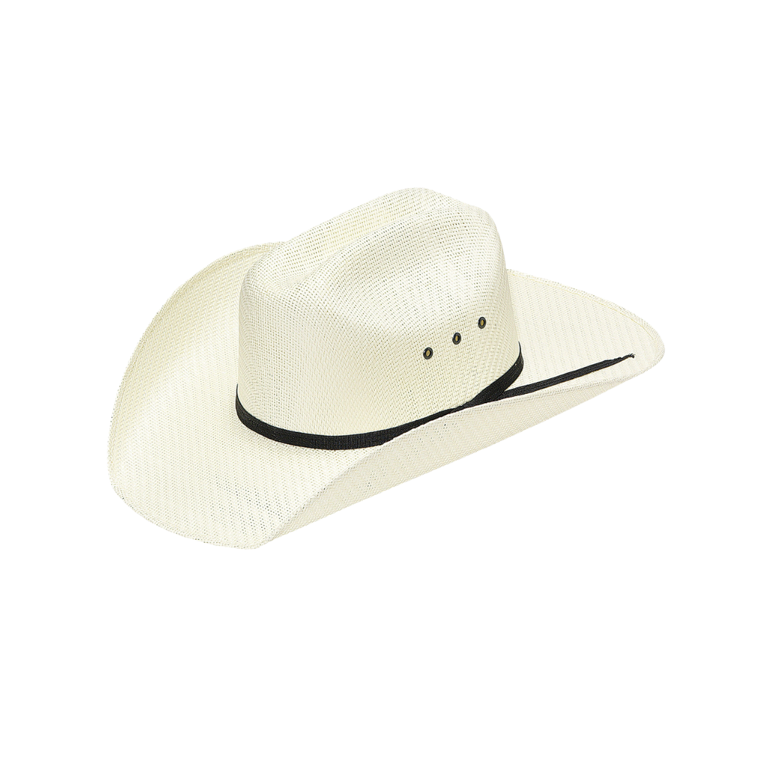 Twister Youth Boy's Western Straw Vented Light Brown Hat