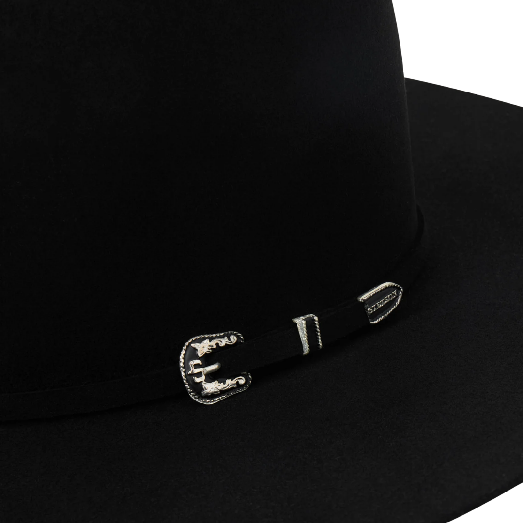 Stetson Men's Skyline 6X Open Crown Black Hat