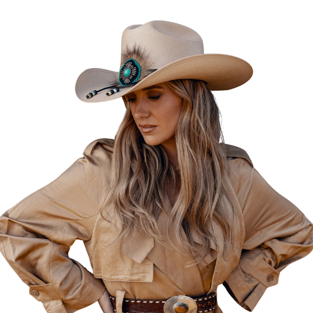 Charlie 1 Horse Women's Country With A Flair Light Brown Hat
