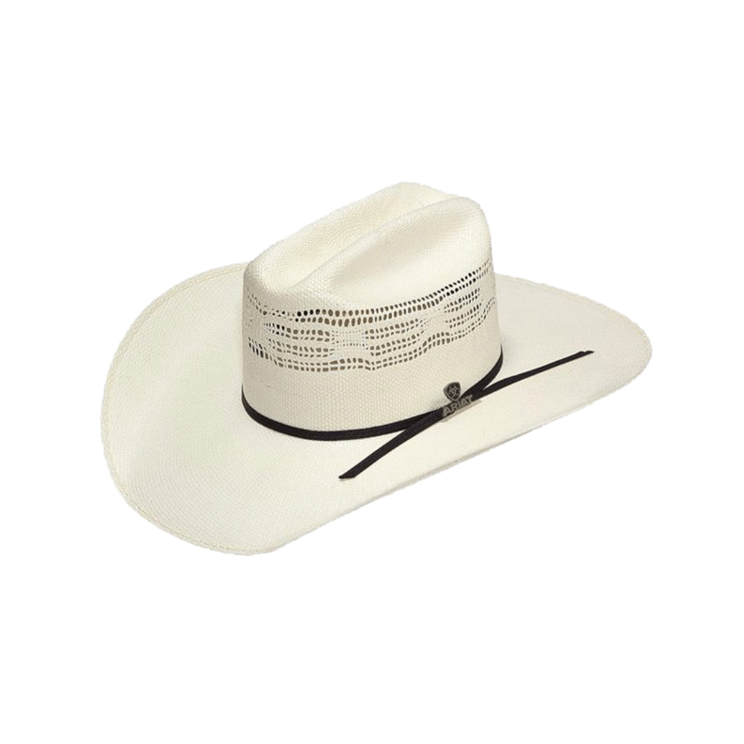 Ariat Men's Bangora Western White Hat