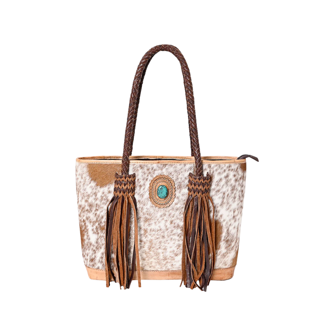 American Darlin Women's Hair On Brown Tote