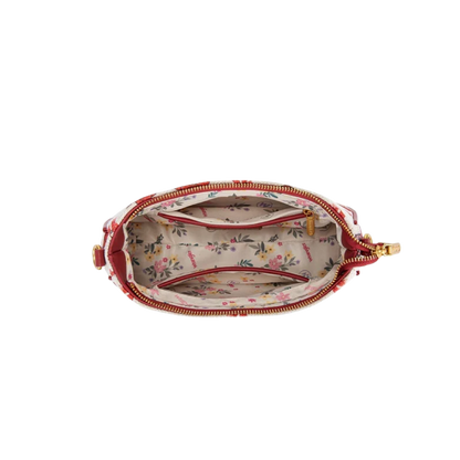 Wrangler Women's Pink Cowgirl Print Shoulder Bag