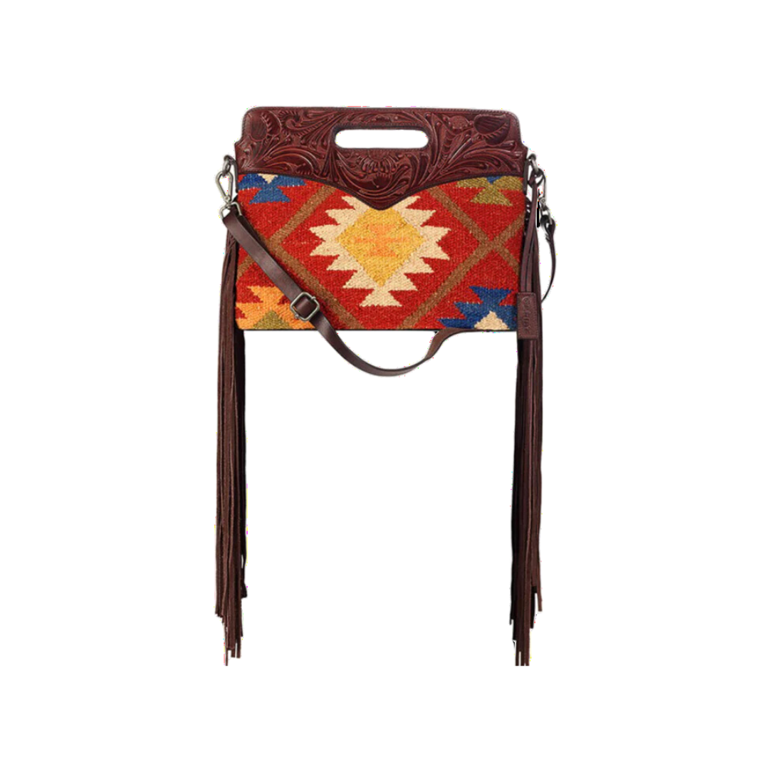 Ariat Women's Brynlee Aztec Concealed Carry Multicolor Handle Bag