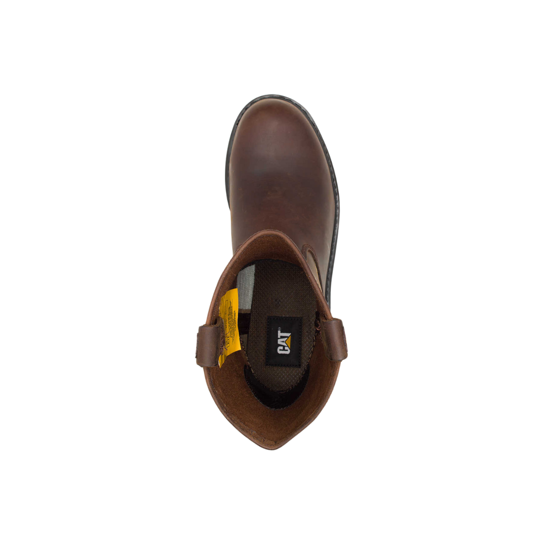 Caterpillar Men's Revolver Steel Toe Brown Work Boots